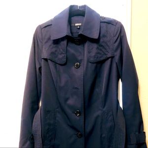 DKNY Navy Trenchcoat